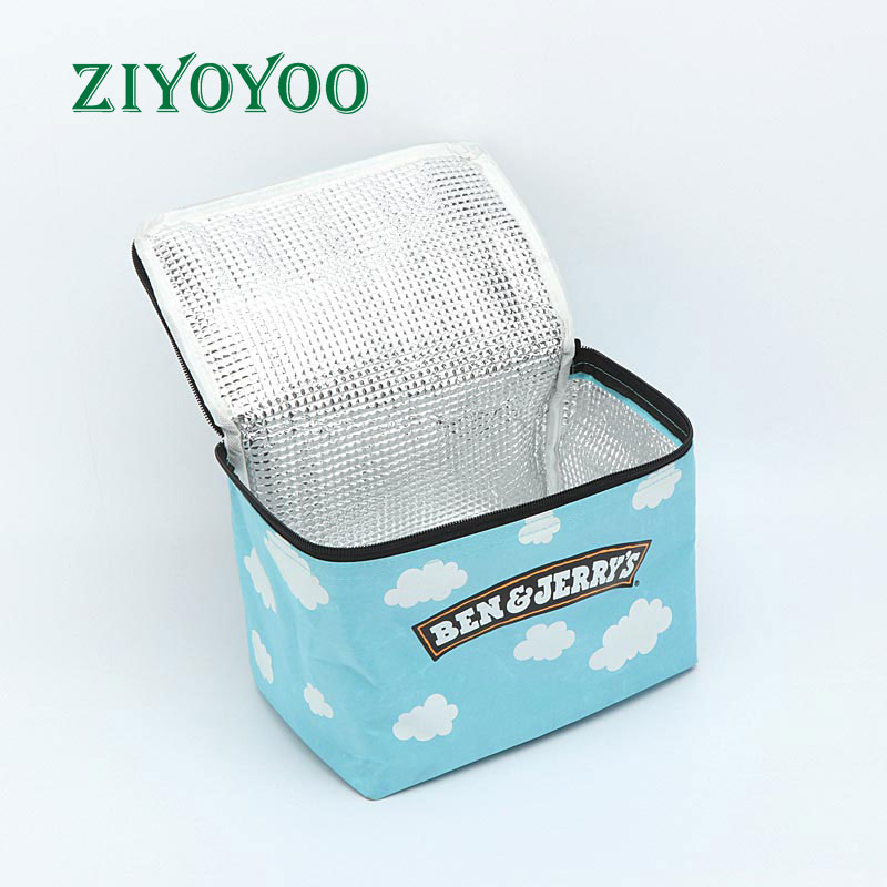 Eco Customized Food Thermal Insulated Keep Warm Non Woven Lunch Cooler Bags