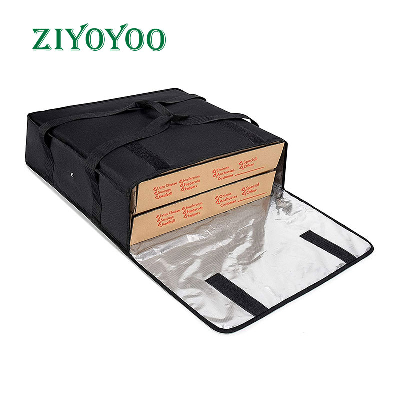 Heavy Duty Professional Insulated Large Food Pizza Delivery Cooler Bags Thermal Insulation Lunch