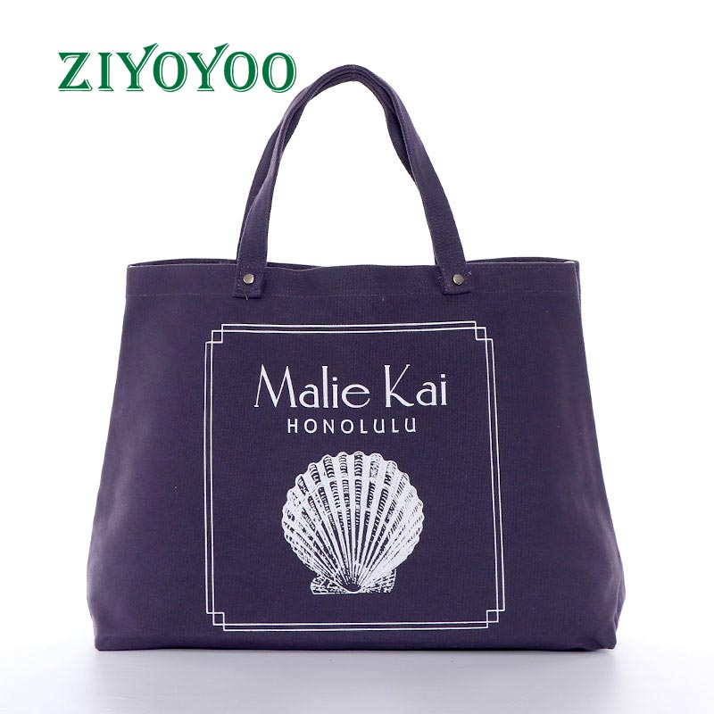 Stock Eco Friendly Canvas Hand Fabric Thick Canvas Tote Bag, Low Minimum Order Logo Printed Cotton Canvas Shopping Bag