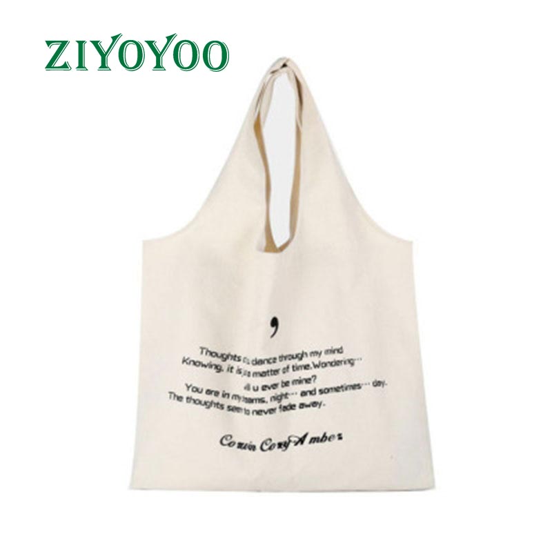Wholesale Canvas Tote Bag With Printed Logo, Eco-friendly Shopping Bag Organic Cotton Tote Bag For Advertising