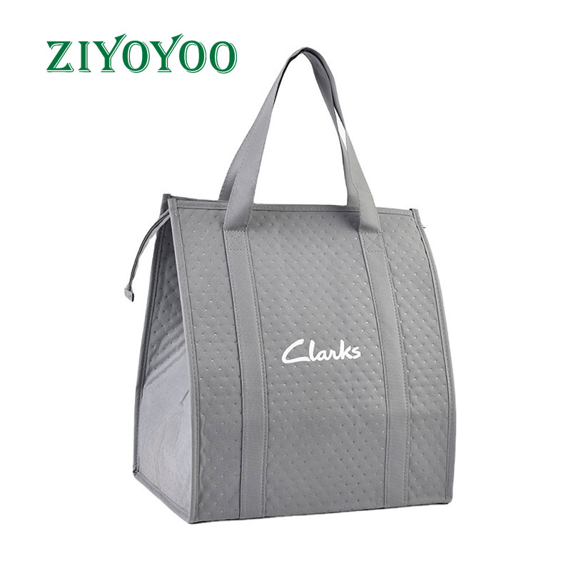 Non Woven Tote Cooler Bag, Zipper cooler bag