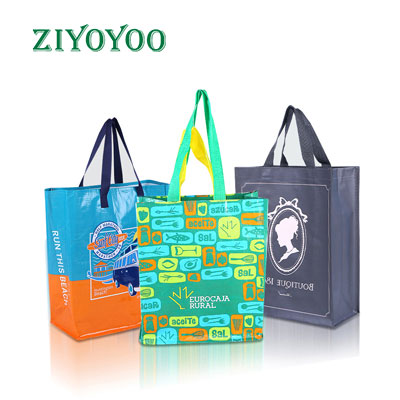 PP Laminated Non Woven Shopping Tote Bags