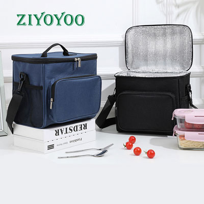 Large Shoulder Delivery Insulated Cooler Bags Lunch Bag for Women