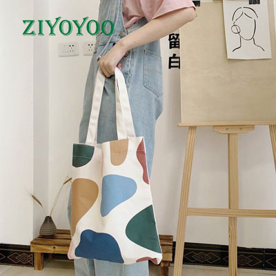 oversized canvas tote bag