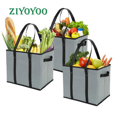 Large Utility Reusable Grocery Bags