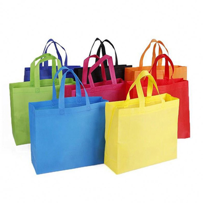 Wholesale Cheap Reusable Custom Folding Tote Bag Popular Eco-friendly Christmas Gift Pp Non Woven Shopping Tote Bag