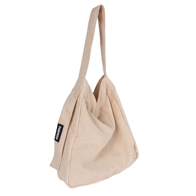 corduroy women's tote bag