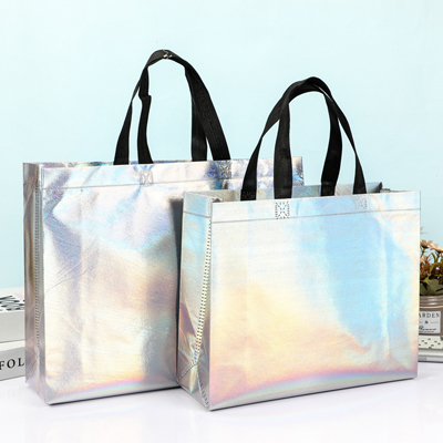 Reusable Pp Laminated Non Woven Shopping Tote Bags