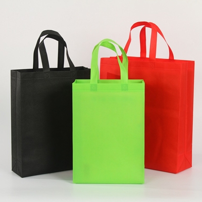 Eco-friendly Waterproof Spunbond Laminated Pp Non-woven Fabric Vest Tote Grocery Shopping Storage Bag Cheap