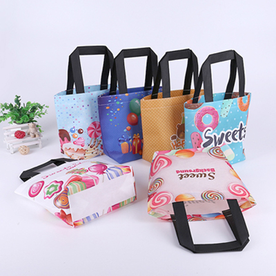 High Quality Wholesale Foldable Non Woven Shopping Tote Bag Custom Printed Logo