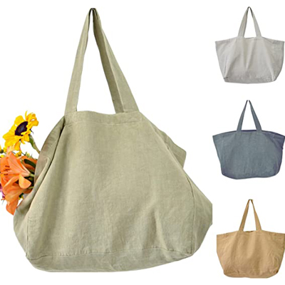 100%cotton canvas linen tote shopping bag used jute bags