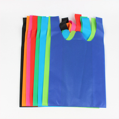 bag non woven / non-woven vest bag / vest cut non woven bags