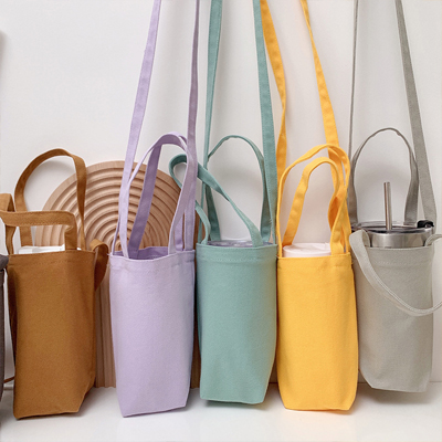 canvas tote cup bags