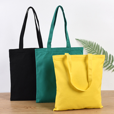 12oz colorful cotton canvas tote bag