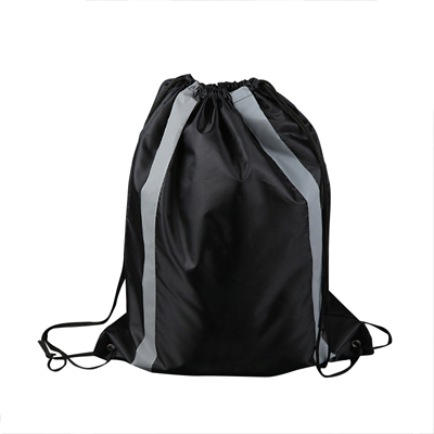 Polyester Drawstring Bag Gym Backpack 