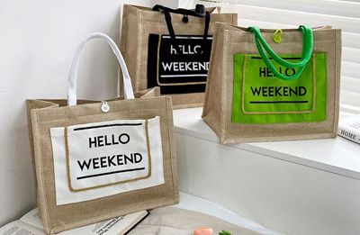 Where to wholesale jute tote bags